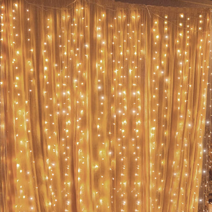 Curtain String Lights With Modes And Waterproof Design