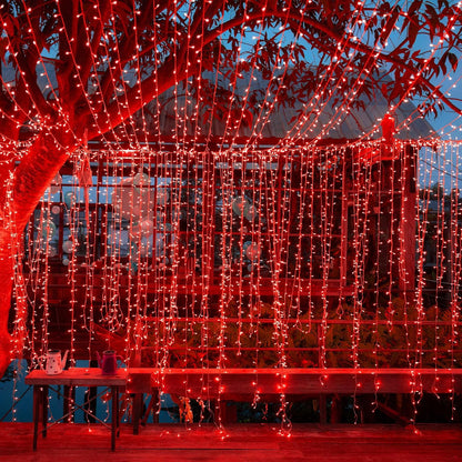 Curtain String Lights With Modes And Waterproof Design