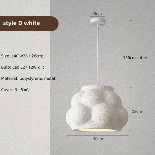 Cloud Wabi Sabi Pendant Light