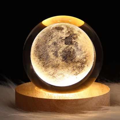 Fascinating Nightlight Decor With Crystal Balls