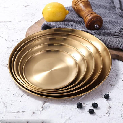 Golden Element Plate Collection (3 Piece Set)