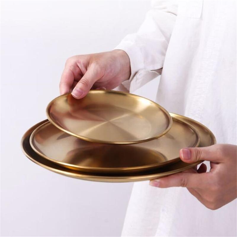 Golden Element Plate Collection (3 Piece Set)