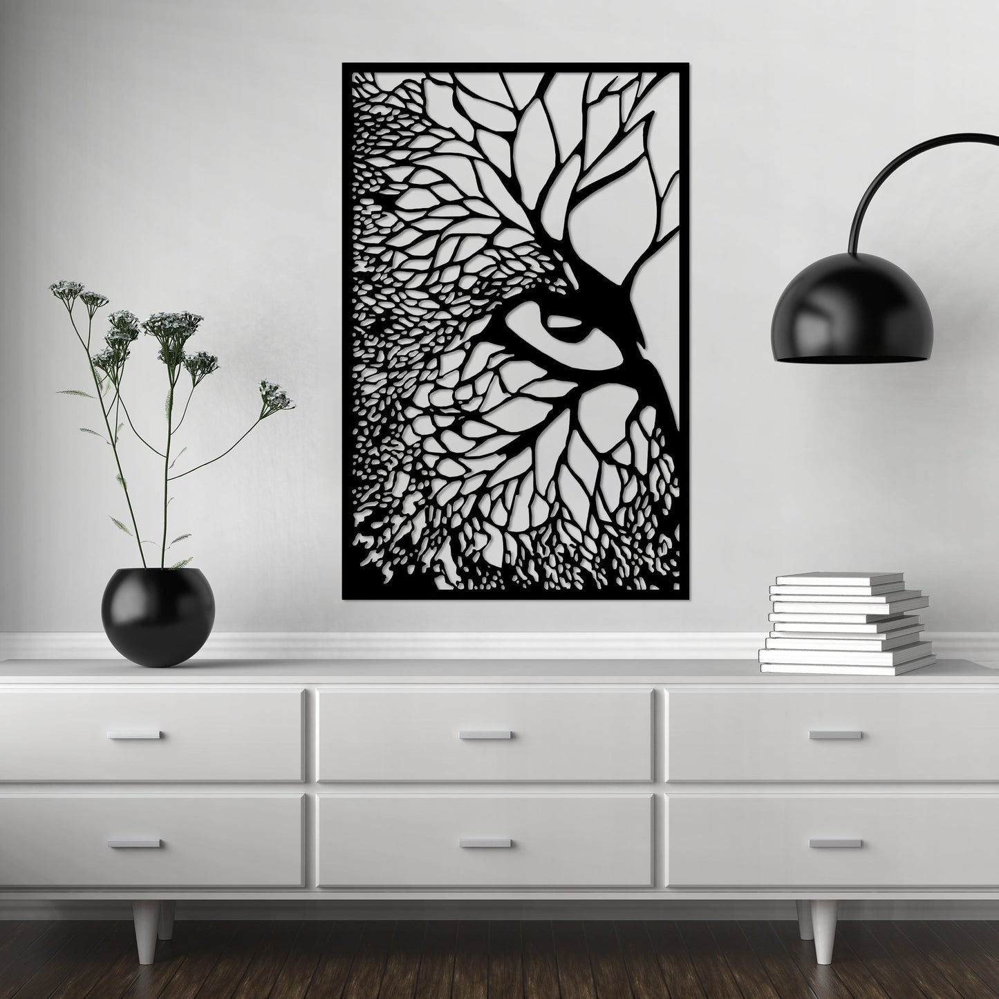 Gaze of Wilderness Metal Wall Art