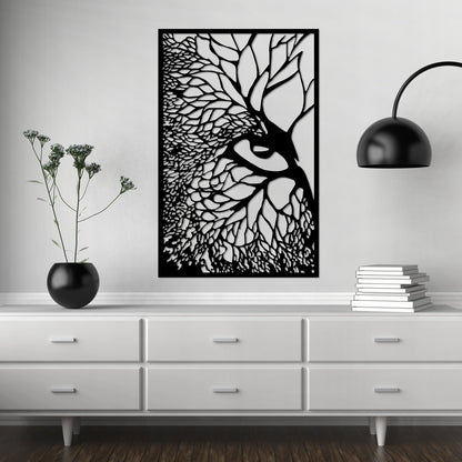 Gaze of Wilderness Metal Wall Art