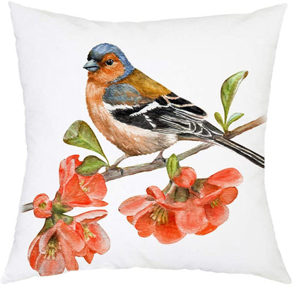 Feathered Friends Cushion Covers