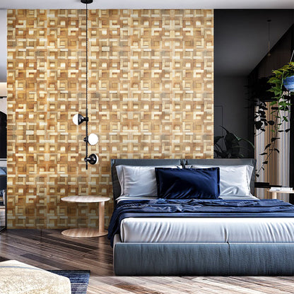 Freecube Wood Mosaic Wall Panel