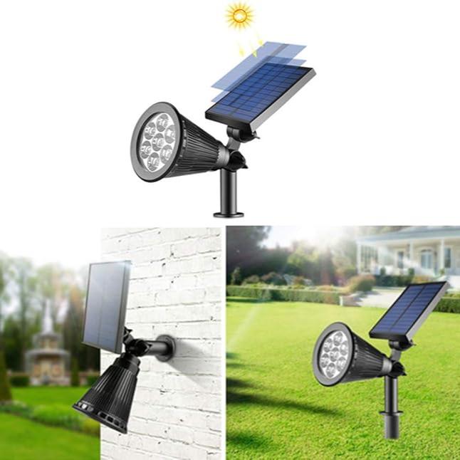 Solar Powered Garden Spotlight