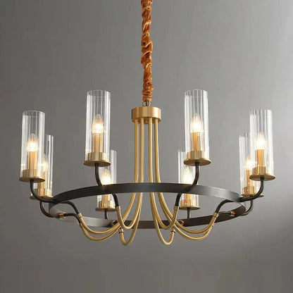 Copper Lux Chandelier