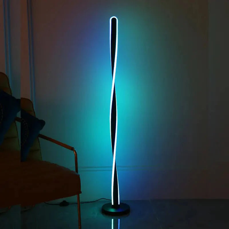 Twisted Floor Lamp