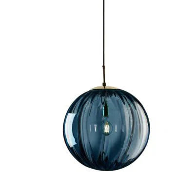 Gusto Round Glass Pendant Light