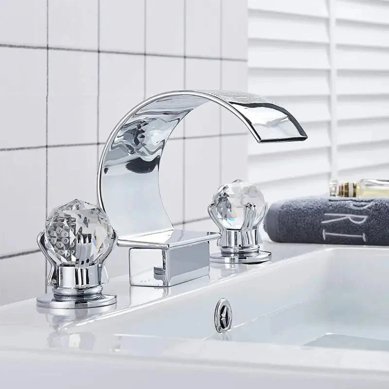 Crystal Curve Faucet