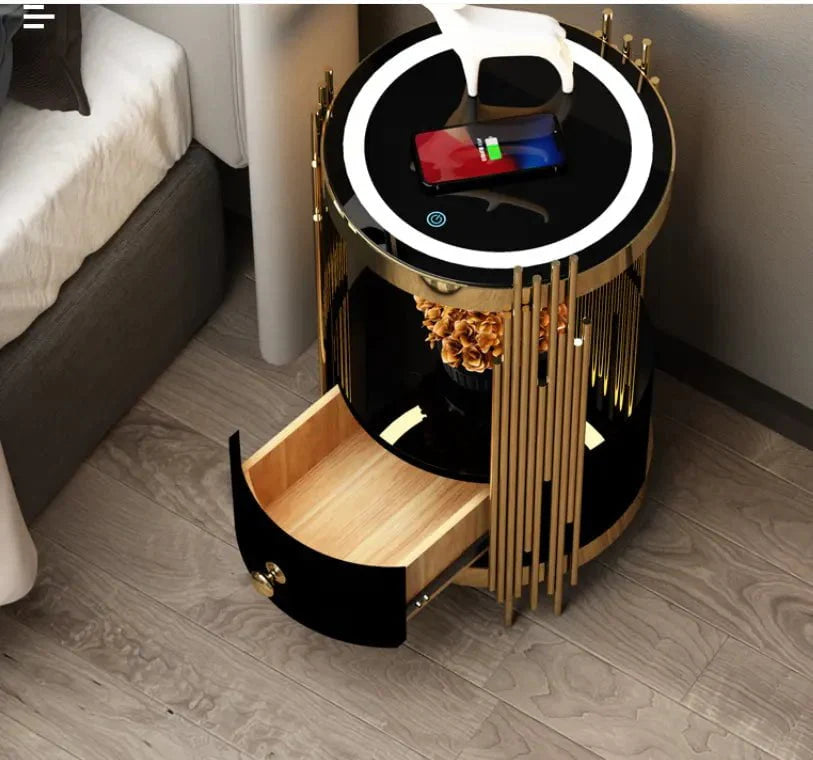 Dahli Side Table (Wireless Charging)