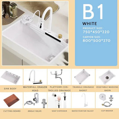 Harmony White Sink