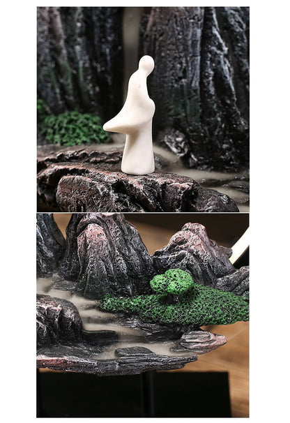 Misty Mountain Incense Burner Lamp