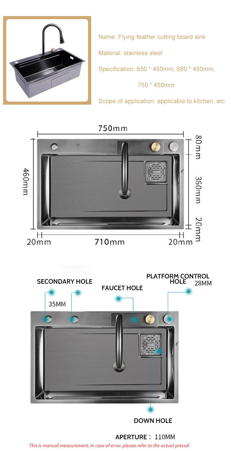 Harmony Black Sink