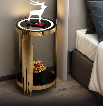 Dahli Side Table (Wireless Charging)