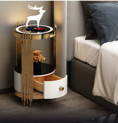 Dahli Side Table (Wireless Charging)