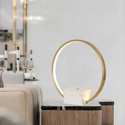 Halo Marble Lamp