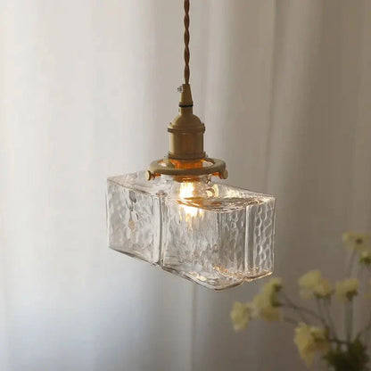 Bella Luxe Glass Pendant Light