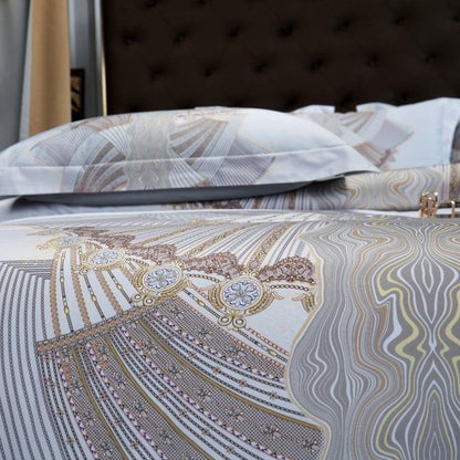 Silver Sails Duvet Cover Set (Egyptian Cotton)