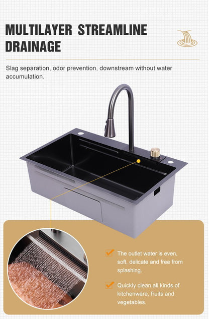 Harmony Black Sink