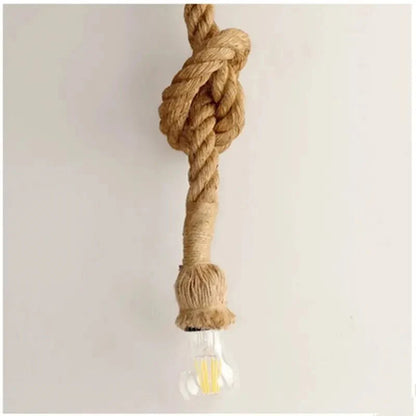 Rope Drop Pendant Light