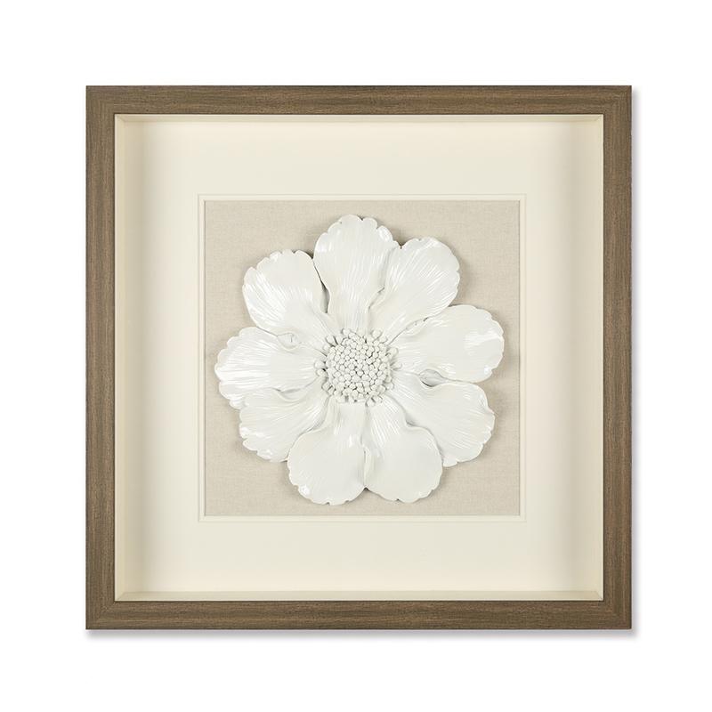 White Luna 3D Wall Decor