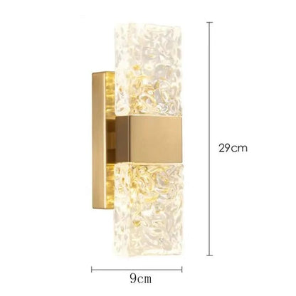 Magnifica Crystal Wall Light