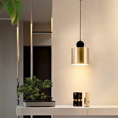 Golden Radiance Pendant Light