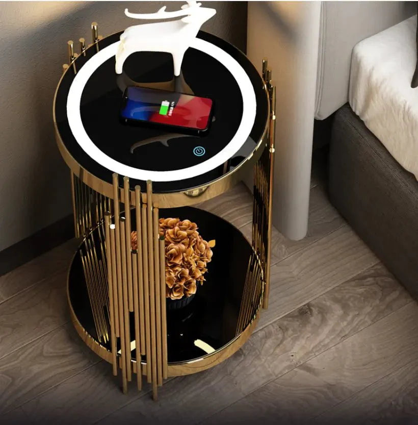 Dahli Side Table (Wireless Charging)