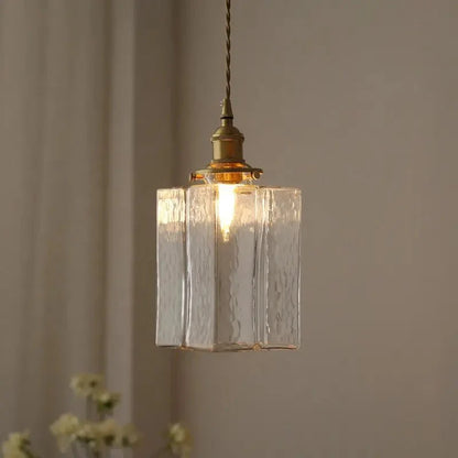 Bella Luxe Glass Pendant Light