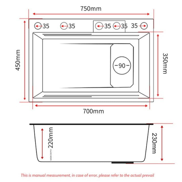 Harmony White Sink