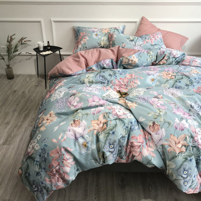 Sunset Blues Duvet Cover Set (Egyptian Cotton)