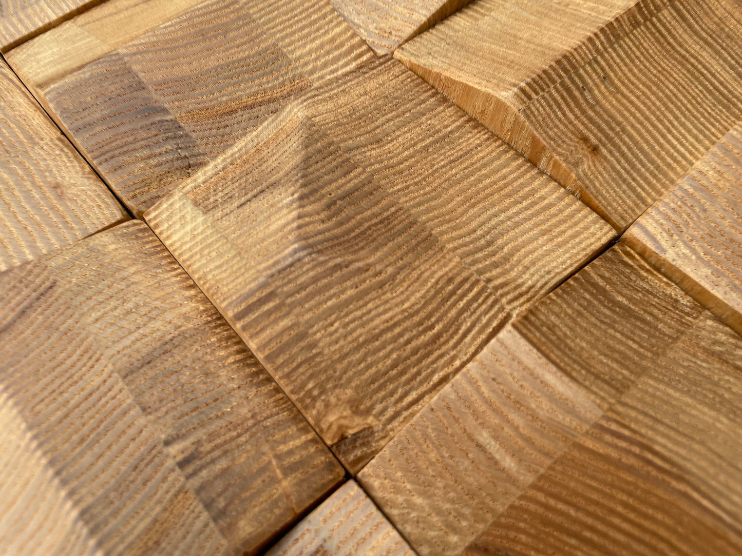 Avant-garde Wood Mosaic Wall Panel