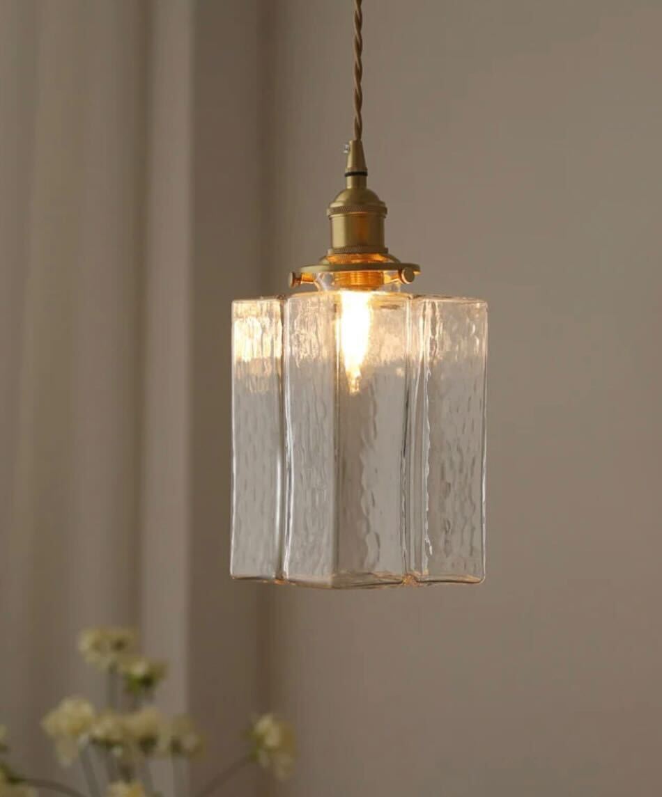 Bella Luxe Glass Pendant Light