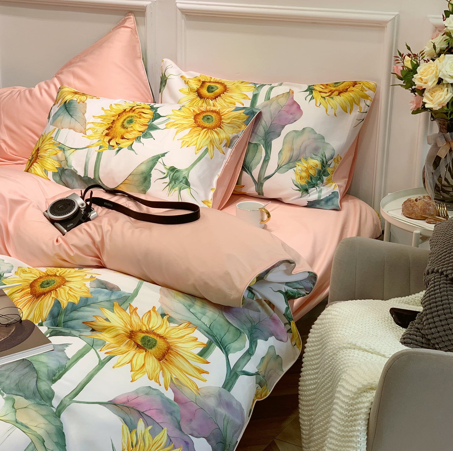 Sunflower Mae Duvet Cover Set (Egyptian Cotton)