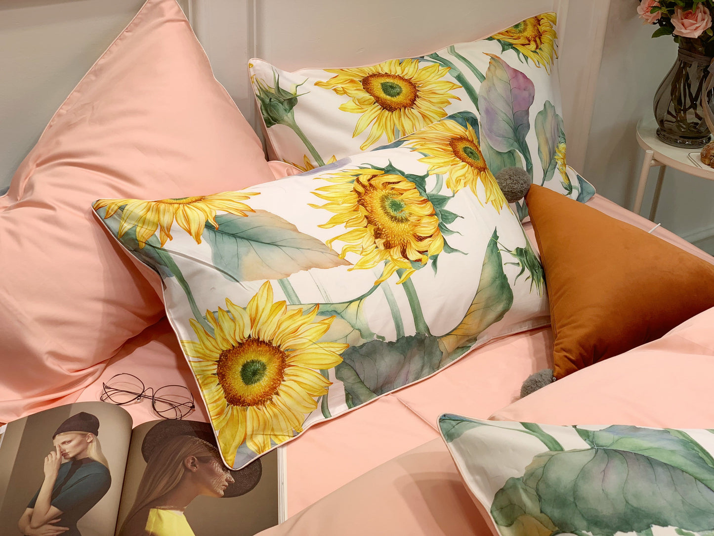 Sunflower Mae Duvet Cover Set (Egyptian Cotton)