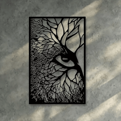 Gaze of Wilderness Metal Wall Art