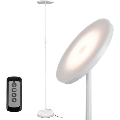 LED Modern Torchiere Floor Lamp With Remote And Touch Control