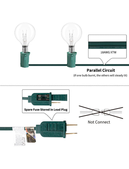 LED Outdoor String Waterproof Patio Lighting