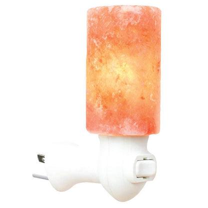 Himalayan Salt Night Lamp Cylinder Shape Plug