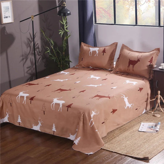 Holibrown Deer Quilt Set