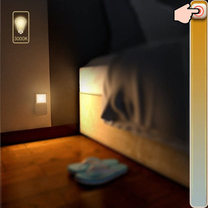 Plug In Dimmable Led Night Light With Auto Dusk To Dawn Sensor, Soft Warm White Nightlights For Hallway, Bedroom, Kids Room, Kitchen, Stairway, 4 Pack