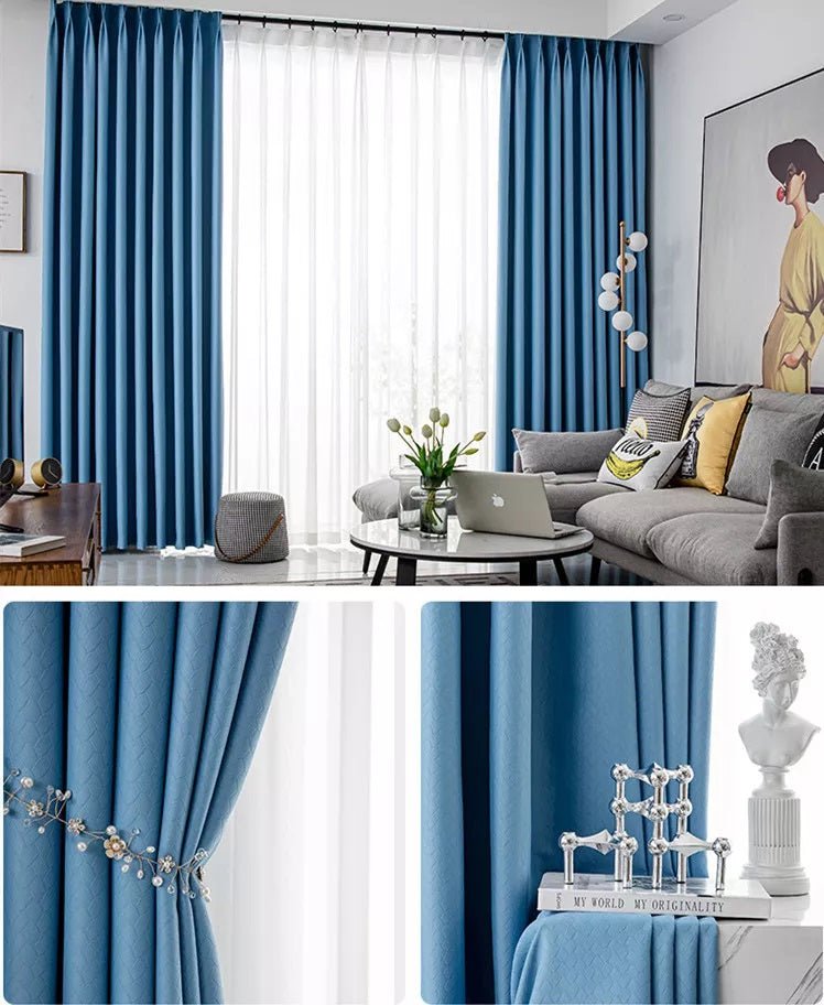 Elegant Embossed Drapes