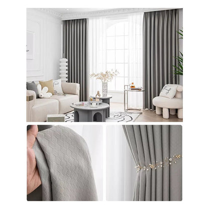 Elegant Embossed Drapes