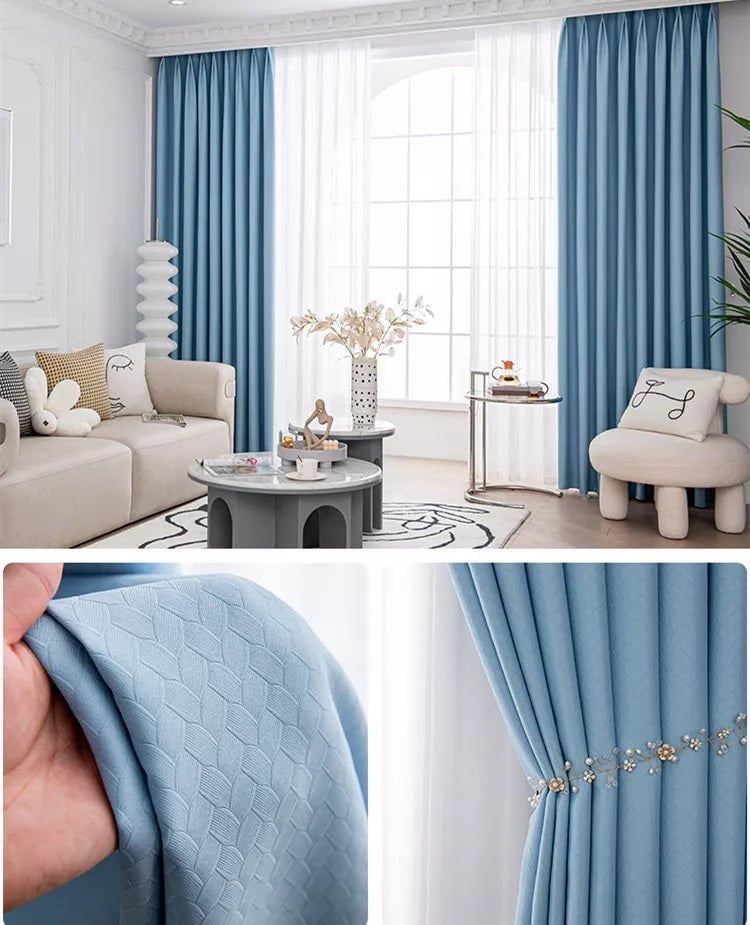 Elegant Embossed Drapes