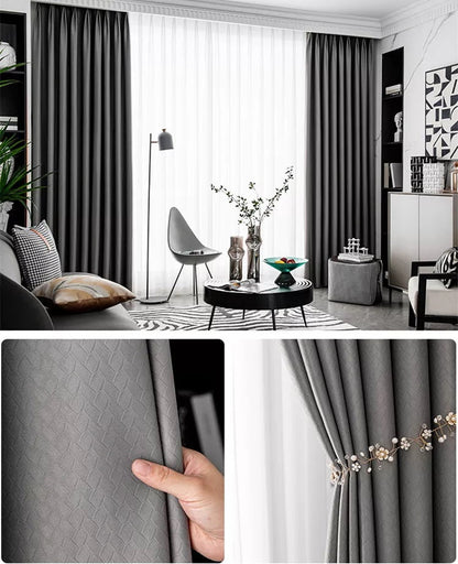 Elegant Embossed Drapes