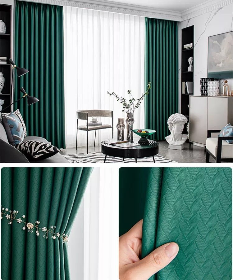 Elegant Embossed Drapes