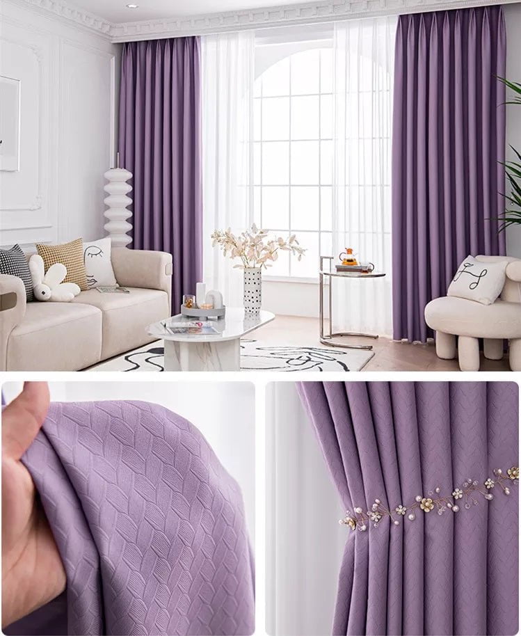 Elegant Embossed Drapes