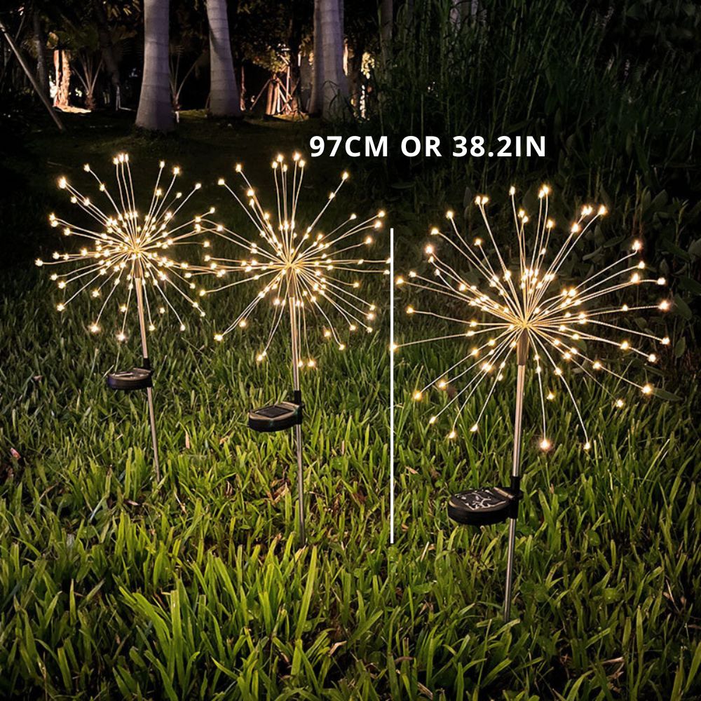 Waterproof Solar Firework Lamp